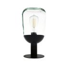 Zwarte moderne buitenlamp, Kerwin, aluminium, IP44