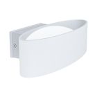 Witte moderne buitenlamp, Kawita, aluminium, 10w 3000K (warm wit) LED