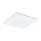 Witte plafonniere Yannick, staal, 20w 4000K (wit) LED