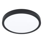Zwarte plafondlamp Pascale, staal, 20w 3000K (warm wit) LED