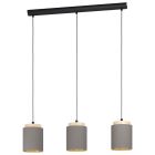 Houten hanglamp bruin, Gabi