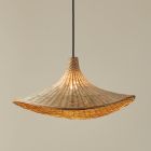 Rotan hanglamp bruin, Jettie