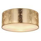 Gouden design plafonnière metaal, Vadra, met speaker