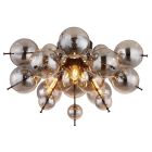 Design plafondlamp rookglas, Ulrich
