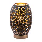 Zwarte moderne tafellamp metaal, Bilboa