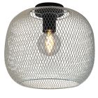 Grijze plafondlamp Emado, metaal, industrieel