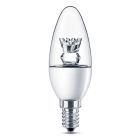 Rona E14 LED lamp, Transparant, 2700k, 4,9w