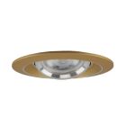Ronde inbouwspot Tycho, goud