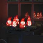 5 LED Kerstmannen, voor binnen en buiten