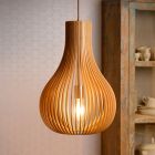 Moderne Bodo hanglamp, hout