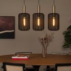 Zwarte hanglamp modern, Corina