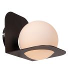 Zwarte badkamer wandlamp modern, Davy, IP44