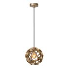Gouden hanglamp modern, Hannelore
