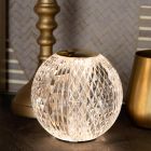 Transparante tafellamp modern, Cintra, 1,5W, 2700K LED, 3-staps dimbaar