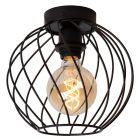 Zwarte plafondlamp klassiek, Danza