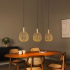 Taupe hanglamp modern, Esterel
