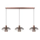 Bronzen hanglamp modern, Nigella