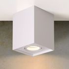 Witte plafondspot Tube, Vierkant