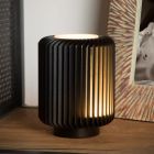 Zwarte tafellamp modern, Turbin, 5W, 3000K LED, met schakelaar