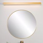 Messing badkamer wandlamp modern, Alexa, 13W, 3000K LED, IP44