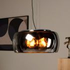 Grijze hanglamp modern, Olivia