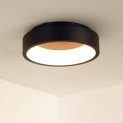 Zwarte plafonnière modern, Talowe, 20W, 3000K LED