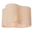 Beige plafondlamp japandi, Chantal