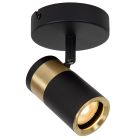 Zwarte wandspot modern, Gorik