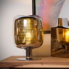 Moderne tafellamp Eryn, Chroom en Goud