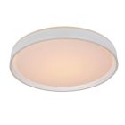 Zwarte plafonniere Nuria, acryl, 36w warm wit licht