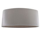50 cm ovale velours grijze lampenkap, Rody