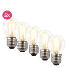 Melchis E27 LED kogellamp, 2700k, 4W, dimbaar