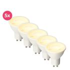 Dimbare witte GU10 LED lamp Antonie, 5W, warm wit