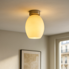 Design plafondlamp chroom, Giulio