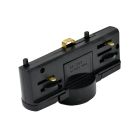 Pendel adapter voor 3-fase railverlichting, zwart, Pro