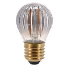 Dimbare E27 LED lamp rookglas, 2W, 2000K