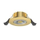 Messing downlight aluminium, Hobie, 6W, white switch LED, IP65