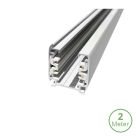 3-fase rail, 2 meter, wit, Pro