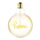 Dimbare E27 LED lamp met home filament, G125, 4,5W, 1800K (kaarslicht)