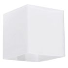 Witte up down wandlamp Jermy, glas