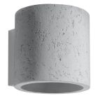 Betonnen up down wandlamp Amely, grijs