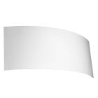 Moderne up down wandlamp Jorgo, wit, aluminium
