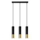 Moderne hanglamp Hediye, goud, aluminium, 3L