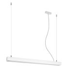 Moderne hanglamp Mascha, wit, aluminium, 31w, 3000K