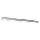 Moderne wandlamp Mascha, grijs, aluminium, 48w, 3000K