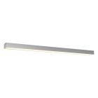 Moderne plafondlamp Mascha, grijs, aluminium, 48W, 3000K