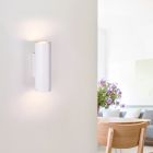 Witte wandlamp modern, Kaso