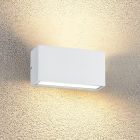 Witte buitenlamp modern, Seby, 10W, 3000K LED, IP65