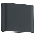 Antraciete buitenlamp modern, Bridlington, 2,5W, 3000K LED, IP54