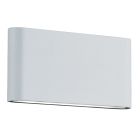 Witte up down wandlamp modern, Bridlington, 4,5W, 3000K LED, IP54